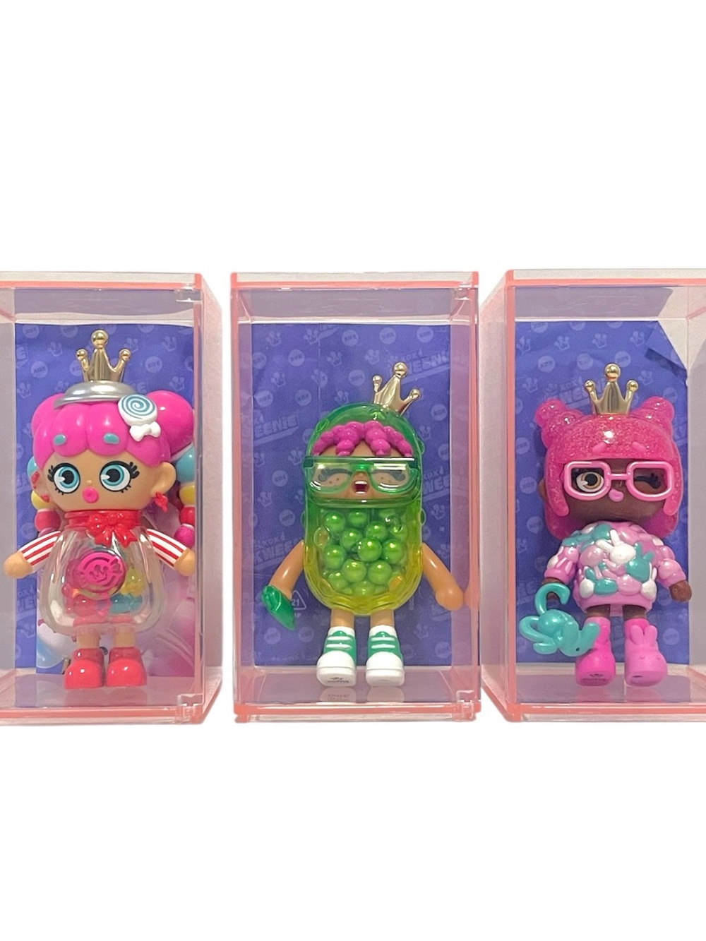 XOX Kweenie Collectible Kids Doll Set - Suga, Pickles, Plushies